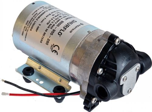 Shurflo 8000-955-280 - Diaphragm pump, 3.8 l/min, 5 bar, 24 V DC, NY/SP/EPDM, BP
