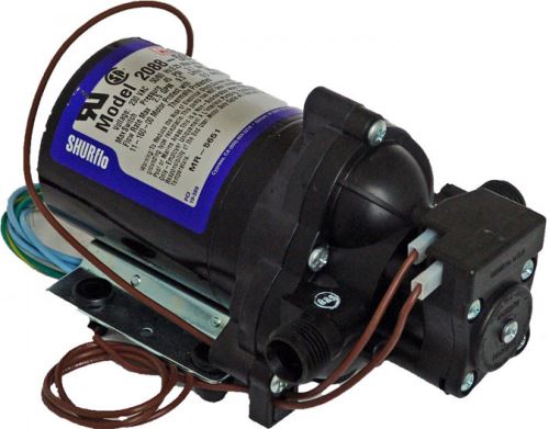 Shurflo 2088-592-144 - Diaphragm pump, 9.5 l/min, 3.4 bar, 230 VAC, PP/SP/SP, PS
