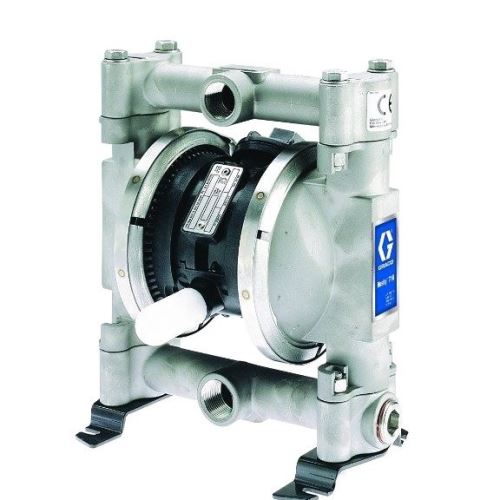 Graco D5D368 - Husky 716 SS AODD with 3/4 in BSP Connection, PP Midsection, SS Seats, SP Balls and FKM Diaphragm