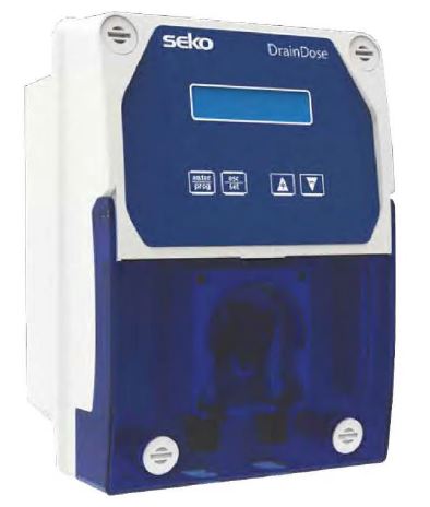 Seko DDDB0105E10000 - Peristaltické čerpadlo DrainDose, 5 l/hod, 1 bar, santopren, D-Cell baterie
