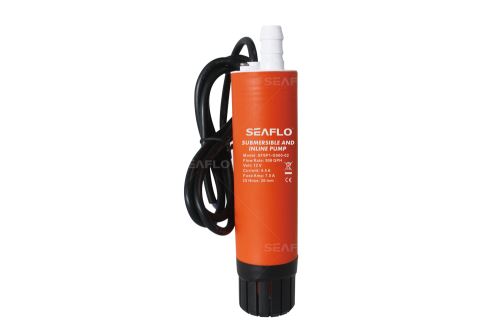 Seaflo SFSP1-G500-02A - Inline pump, 31 l/min, 0.7 bar, 12 V DC