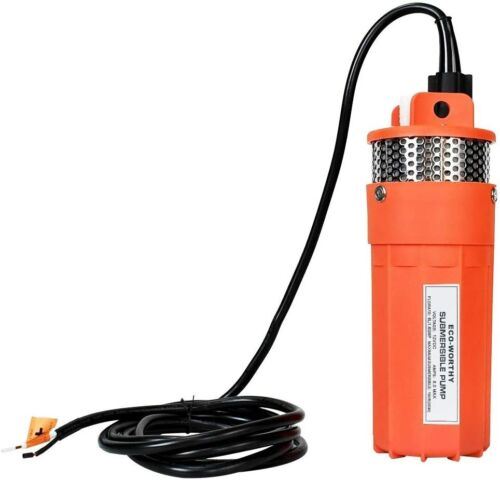 Whaleflo WEL 1240-30 Orange - Deepwell pump-Inline, 6 l/min, 70 m, 12 V DC