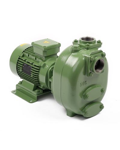 Victor S60 G31T52-K - Slurry pump, self-priming, sludge, cast iron, close coupled, with 5.5 kW motor, 3x PTC