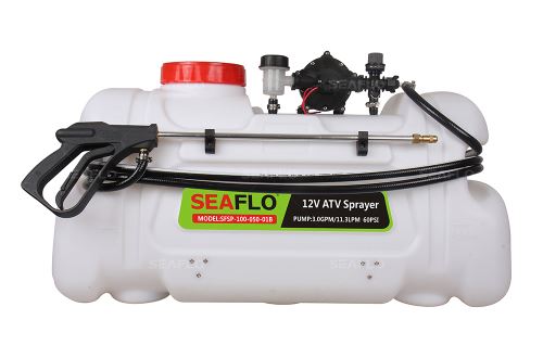 Seaflo 100-050-01B - ATV Sprayers, 100 l, 19 l/min, 4.1 bar, 12 V DC