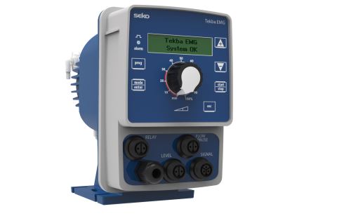 Seko EMG603MNAH100W0 - Dosing pump Tekba-R, 8 l/hod, 12 bar, PVDF/EPDM, 230 VAC, AD, WiFi