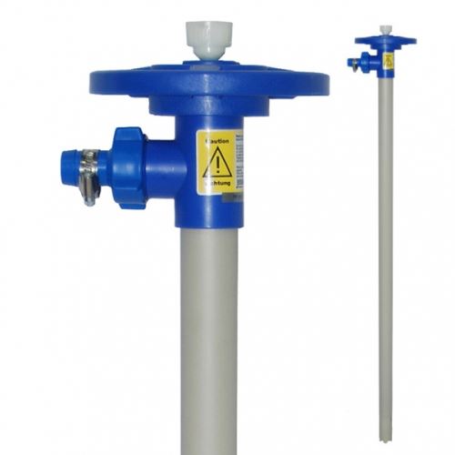 Jessberger 2141 0151 - Tube, PP (HC), 1500 mm, 1" tubing, O 41 mm, with impeller (impeller)