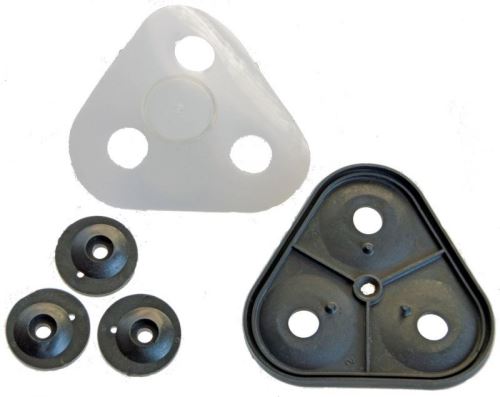 Shurflo 94-395-10 - Geolast Diaphragm Kit + Nylon Items + SS Bolts