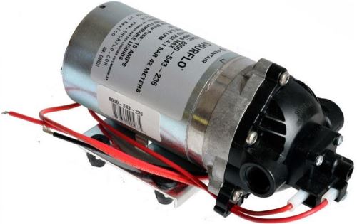 Shurflo 8000-543-238 - Diaphragm pump, 6.8 l/min, 6.9 bar, 12 V DC, PP/SP/V, PS