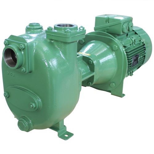 Victor S45G312BBDe+F+PS+B+2A - Odstředivé čerpadlo, samonasávací, litina, Bi-Block, s motorem 2,2 kW na základové desce, Atex