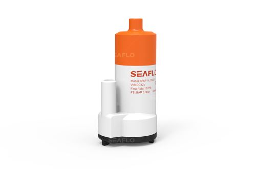 Seaflo SFSP1-L012-01 - Inline pump, 12 l/min, 0.6 bar, 12 V DC