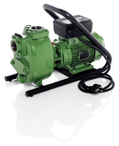 Victor S40G312M+SG - Slurry pump, self-priming, cast iron, close coupled, with 1.1 kW motor, 1-phase, 220/240 V