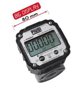 ZUWA P49100 - Flow Meter digital K600B/3 for Diesel Max. flowrate 10-100 l/min, big display
