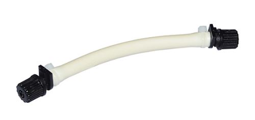 Seko RIC0151768 - Tubing 4 x 8.6 mm with nut 4 x 6 mm, Sekobril, 90°, for peristaltic pumps