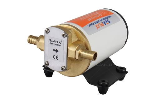 Seaflo SFGP1-032-003-01 - Gear pump, 12 l/min, 0.3 bar, 12 V DC, copper