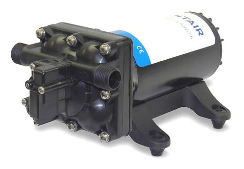 Shurflo 4158-153-A75 - Diaphragm pump, 18.9 l/min, 4.5 bar, 12 V DC, PP/SP/EPDM, PS/BP